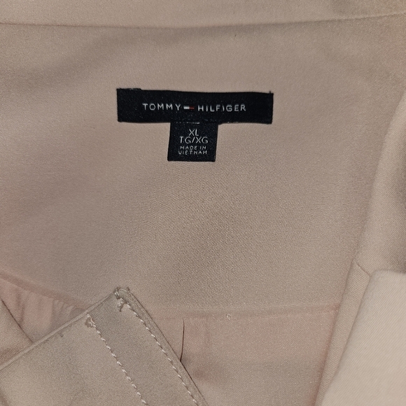 Women’s Blush Double Breasted Tommy Hilfiger Suit Jacket. Size XL. - Picture 6 of 7